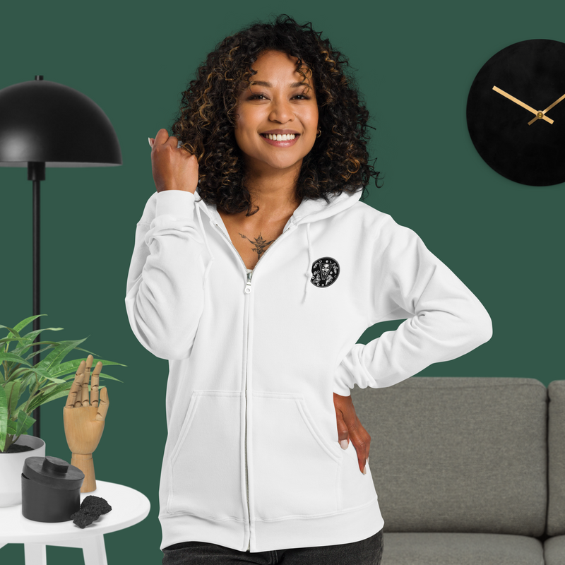 Unisex heavy blend zip hoodie